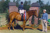 and Kim on board in one of their first successful trails at smaller shows in the area.