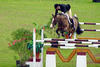 and Chris knows how to turn in the jump off on their way into the ribbons in a WEF Grand Prix.